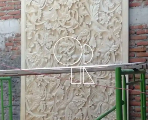 Batu Paras Ukir Motif